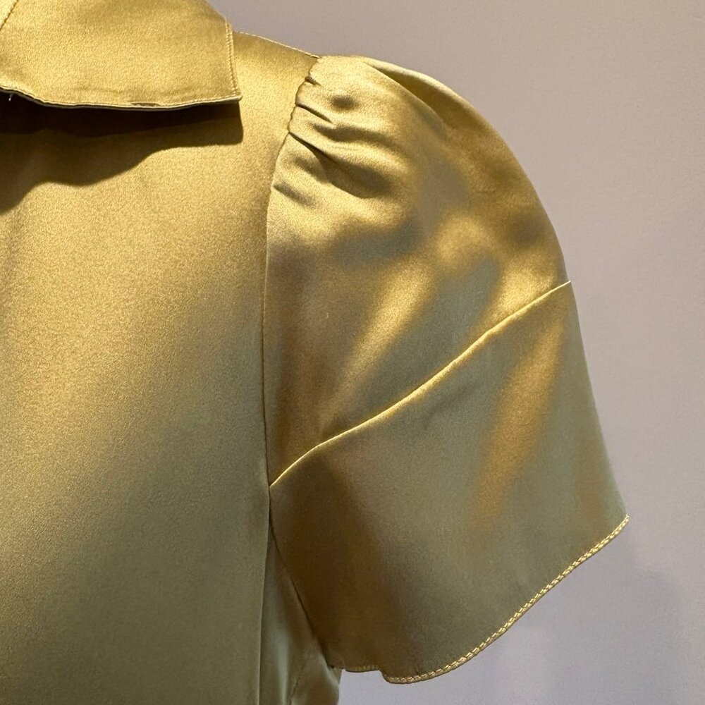 Size XS BCBG Maxazria silk top - Picture 7 of 11